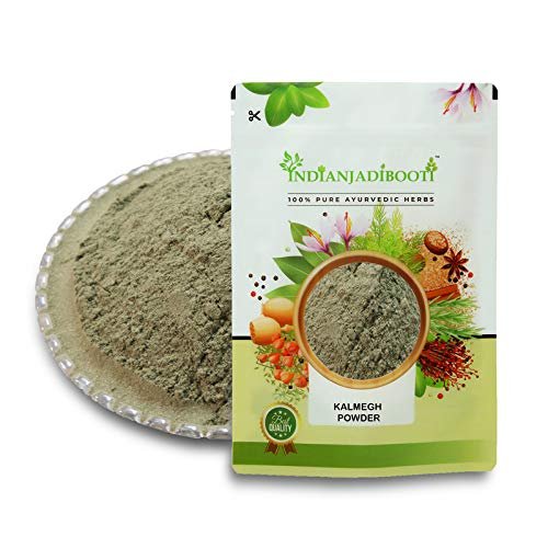 IndianJadiBooti Kalmegh Powder - Chirayta Hara - Kaalmegh Powder - Kariyat, 250 Grams | (Pack Of 2)