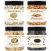 Attal Nuts Dried Apricots (Khumani), Black Raisins (Black Kismish), Cashew W320 (Kaju), Californian Almonds (Badam), 400g A Natural and Flavorful Dry Fruit Mix view 1