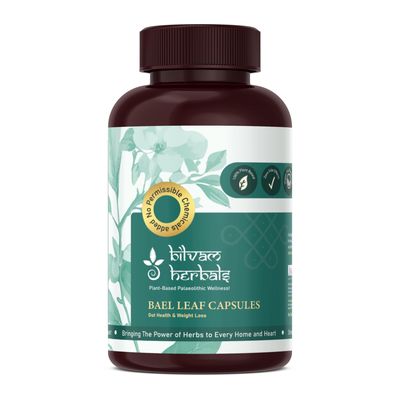 Bael Leaf Capsules - Ayurvedic Excellence for Gut Health & Weight Balance - Nourish, Heal & Restore with the Power of Bael - 120N