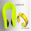 4beauty Therapy Sugar & BP Control Ring & Li4 Acupressure Point Clip Combo Pack 1 Ring & 1 Clip Blood Sugar Control Magnetic Ring with Li4 Clip Magnetic Health, Adjustable Opening, Therapeutic Magnetic for Blood Flow, Arthritis, and Joint Pain Relief view 2