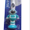 2-Pack Ultra-Soft Silicone Toothbrush for Kids & Adults with 0.01mm Bristles and Safety Case (Blue) view 4