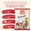 Agrawal's 420 Dahi Vada Mix | Authentic Instant Indian Snack | Easy to Prepare Crispy & Fluffy Vadas in Minutes | Pack of 8, 1600g (200gm each) view 4