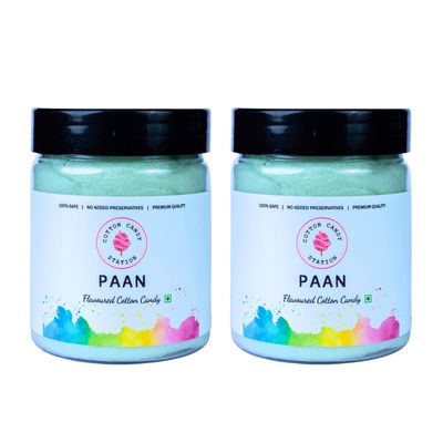 Cotton Candy Paan Flavour - 20G (Pack Of 2) | Light | Vegan | Perfect for Parties | Birthday Parties/Weddings/Festivals/Baby Showers/Corporate Events | 100% Safe | No Added Preservatives