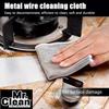 Mr. Clean Pack of 10 Steel Scrubber for Kitchen - Heavy-Duty Stainless Steel Wool Scrubber Pads for Dishes, Pans, Sinks & Counters - Rust-Resistant, Machine Washable - Multipurpose Cleaning Pads view 3