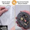 Mr. Clean Pack of 10 Steel Scrubber for Kitchen - Heavy-Duty Stainless Steel Wool Scrubber Pads for Dishes, Pans, Sinks & Counters - Rust-Resistant, Machine Washable - Multipurpose Cleaning Pads view 4