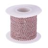 CALANDIS 10 Yards Colorful Crystal Rhinestone Chain Close Trim Chain 2mm Pink | Trims | Embellishments & Finishes | Sewing view 1