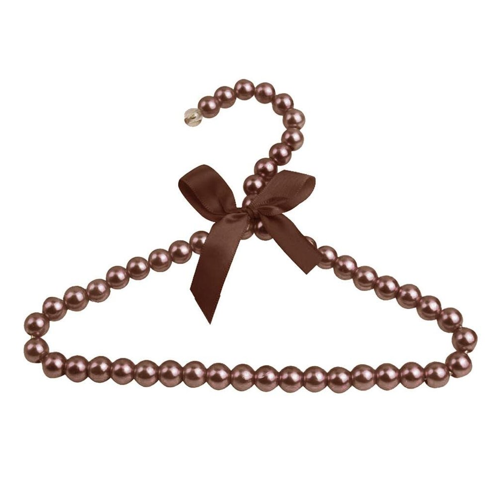 CALANDIS PVC Mini Clothes Hanger for 18inch Doll Clothes Accessories Dark Brown | Modern | Clothes & Accessories | Dolls