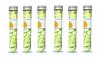 Cursive,Trendy Paper Soap Strips For Travel Essential For Women Men Kids -Travel Accessories Dissolvable Sheets For Hand Wash -Tube Box (Pack of 6, Pineapple) view 1