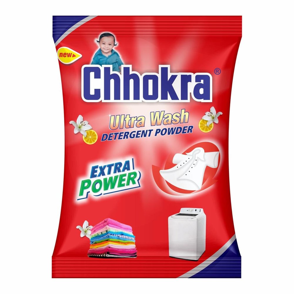 Chhokra Ultra Wash Detergent Powder, Extra Power Formula 12 KG