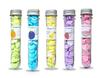 Cursive,Trendy Paper Soap Strips For Travel Essential For Women Men Kids -Travel Accessories Dissolvable Sheets For Hand Wash -Tube Box (Pack of 5, Blueberry-Pineapple-Strawberry-Watermelon-Pear) view 1