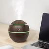 AAHISHAN Humidifier for Room Moisture, Aroma Diffuser for Home, Cool Mist Small Quiet Air Humidifier,Ultrasonic Essential Oil Diffuser Electric for Car, Office, Babies, HomeDark Wooden view 2