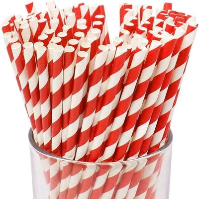 ASTRELLA Straight Drinking Straw (Red, Pack of 50)