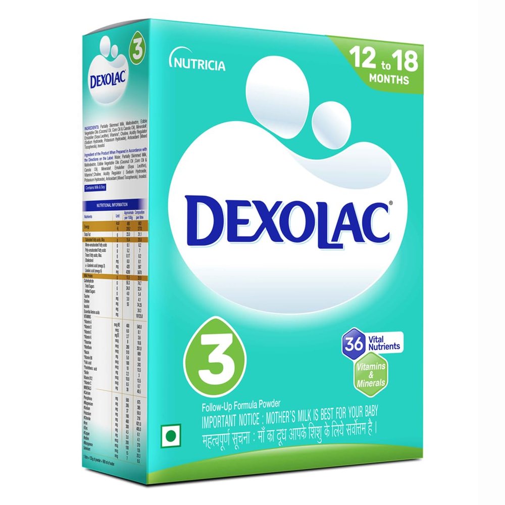 Dexolac Follow-Up Formula Stage 3 Powder (12-18 Months), 400 g Refill Pack
