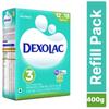 Dexolac Follow-Up Formula Stage 3 Powder (12-18 Months), 400 g Refill Pack view 2