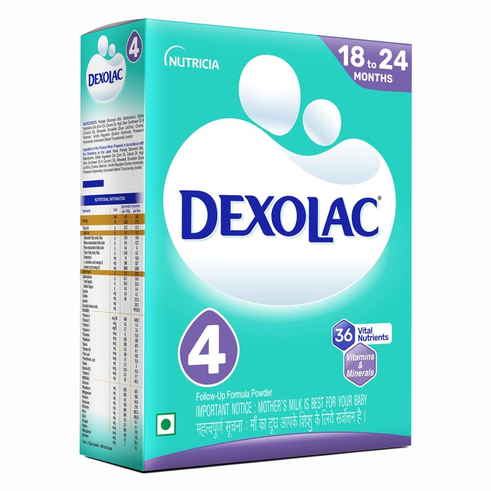 Dexolac Follow-Up Formula Stage 4 Powder (18-24 Months), 400 g Refill Pack