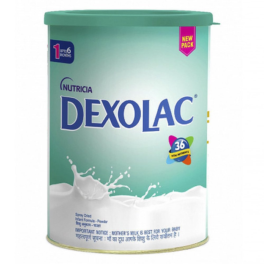 Dexolac Infant Formula Stage 1 Powder (Up to 6 Months), 400 g Tin