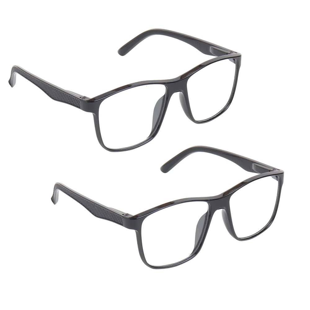 CRIBA Imported Pack of 2 Spring Reading Glasses+1.00+1.25+1.50+1.75 +2.00+2.25 +2.50+2.75+3.00 Single Vision Power Eyeglass-H (+2.00)