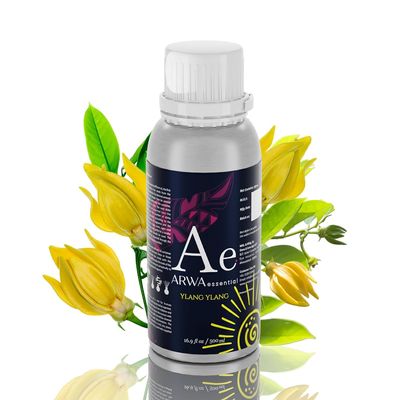 AE ARWA Essentials Ylang-Ylang Oil 500ml | Organic, Natural Aromatherapy Oil for Diffuser, Humidifier, Soap, Candle Making