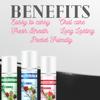 Qelica Love Special Mouth Freshener Long-Lasting Kiss-Ready Breath Freshness (Strawberry Crush & Silver Elachi & Polar Mint) view 4