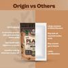 Origin Nutrition 100% Natural Plant Based Protein Powder 823g, Mocha Flavour with 25g per serve Plant Based Protein, No Added Sugar, Gluten Free, Dairy Free, Soy Free, Non - GMO, 20 servings view 4