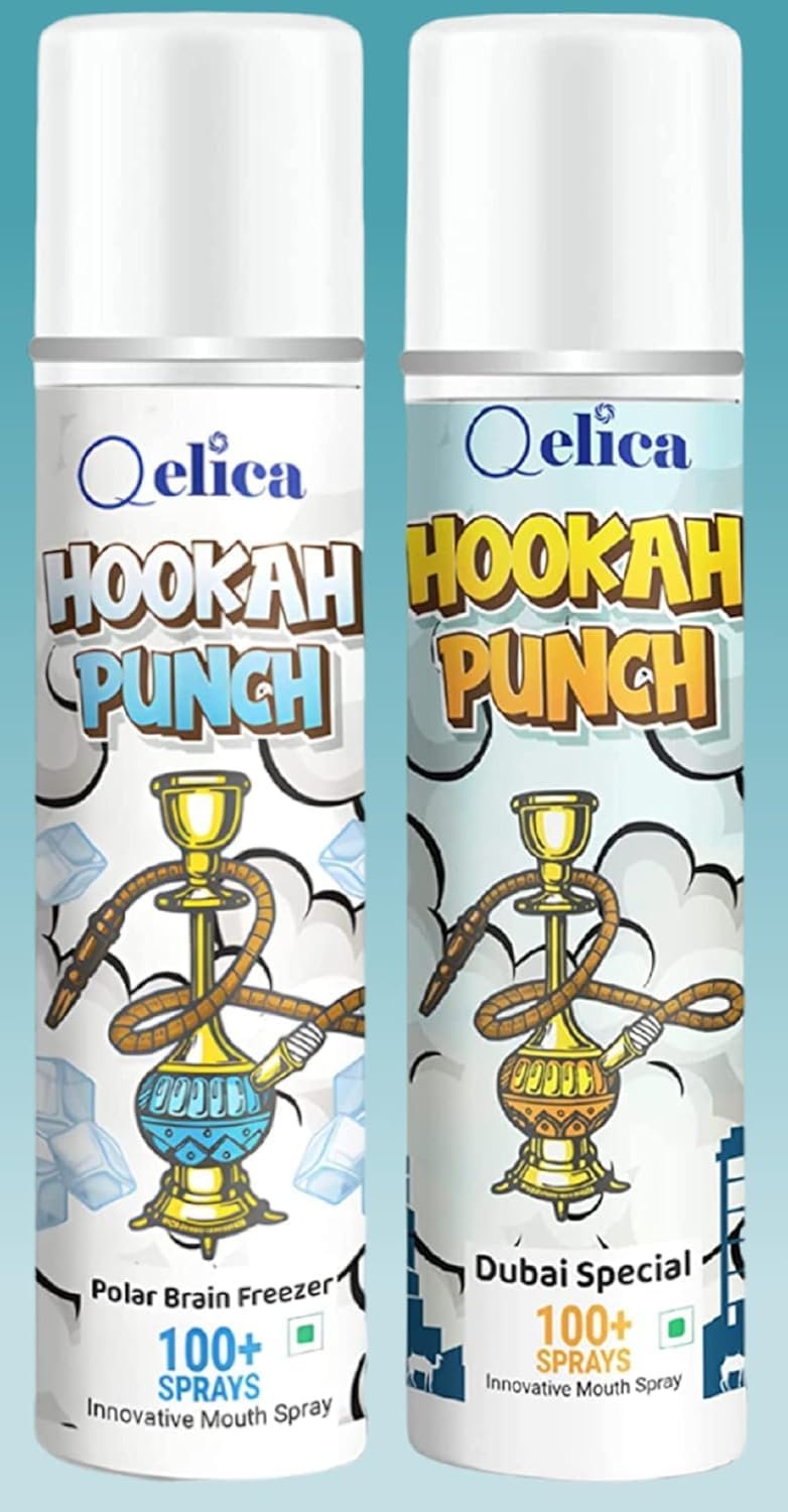 Qelica Love Special Mouth Freshener Long-Lasting Kiss-Ready Breath Freshness (Polar Brain Freezer & Dubai Special)
