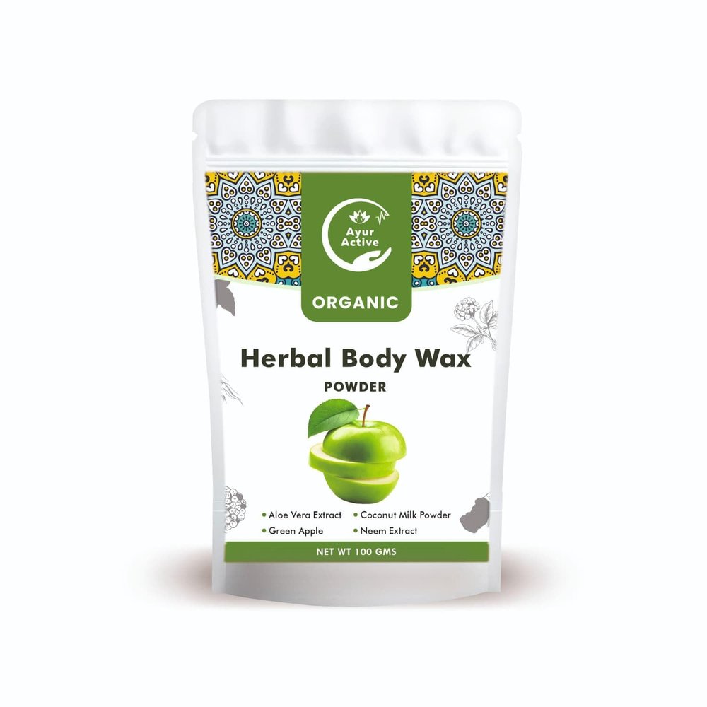Ayur Active Painless Herbal Wax Powder for Hair Removal for women | NEEM & ALOE VERA EXTRACT