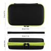 Trimmer Case Compatible with Philips Norelco OneBlade QP2520, QP2530, QP2570, QP2620, QP2630 Shaver - Hard EVA Travel Storage Bag with Cleaning Brush, Shaver Organizer for Accessories view 2