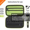 Trimmer Case Compatible with Philips Norelco OneBlade QP2520, QP2530, QP2570, QP2620, QP2630 Shaver - Hard EVA Travel Storage Bag with Cleaning Brush, Shaver Organizer for Accessories view 4