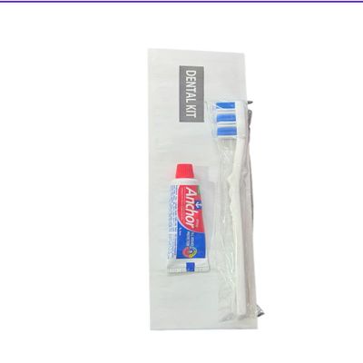 Avs Balaji Hotel Accessories Dental Kit, 1 Toothbrush & 1 Toothpaste Pack Of 200 Sets Disposable Travel | Individually Wrapped| Vacation Rental |Guest House