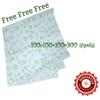 100+100+100 =300 Food Wrapping &Packing Butter Paper Sheets, Pack of 300 Sheets 10 * 11 inch. view 2