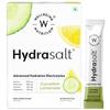 WELLBEING NUTRITION HydraSalt Electrolyte Drink With Zero Added Sugar | 5 Electrolytes & 3 Vitamins For Instant Hydration,Energy,Performance & Recovery, Cucumber Lemonade Flavor 90G,Pack of 15,Powder view 1