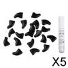 bnf 5x20Pcs Nail Caps Grooming for Pet Dog Cat Paw Claws M Black | Cat Supplies | Grooming view 2