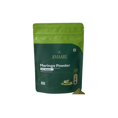 AMAARI Organic Moringa Leaf Powder 250g