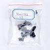 bnf 4x20Pcs Nail Caps Grooming for Pet Dog Cat Paw Claws M Black | Cat Supplies | Grooming view 3