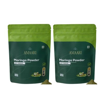AMAARI Organic Moringa Leaf Powder 500g