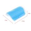 bnf 4xPet Cats Kitten Wall Corner Grooming Massage Self Groomer Brush Tool SkyBlue | Cat Supplies | Grooming view 3