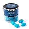 Blueberry Almond Dragees | 142g (5oz) Jar | White Chocolate Coated Roasted Almonds | Crunchy Chocolate Balls Candy | Premium Gift Jar | Choco Bites Sweets view 1