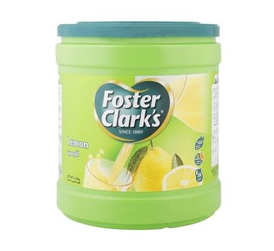 Foster Clarks Lemon Flavoured Drink Mix, 1.92 kg (Imported)