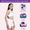 Adira | Inner Shorts for Teens | Under Dress Shorts | Full Hip Coverage | High Waist | Thigh Length | Prevents Inner Thigh Chafing | Pack of 2 | White & Grey | 10-12 Years view 2