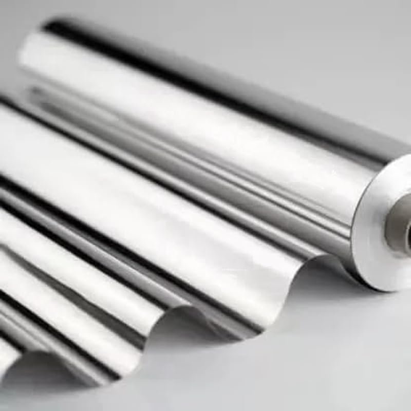 A V Enterprises Aluminium Foil for Food Packing 9 Meters with 12 Micron Thickness Premium Aluminum Foil Roll - Ideal for Cooking, Baking, Grilling, and Food Storage (Pack of 1) (3)