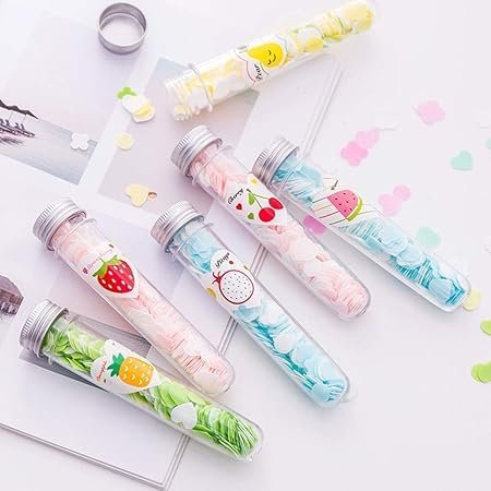 Flower Design Tube Shape Bottle Paper Soap Clean Soft Bath For Travel Soap Portable & Hygienic Pack of 3 (5)