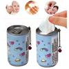 4 Pack of Unicorn Mini Wet Wipes  Travel-Friendly Refreshing Wipes in Cute Tin  Soft & Skin-Friendly view 2