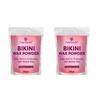 COLORSTOCK Bikini Wax Powder 10 Minutes Herbal Hair Removal Wax Easy to use at home, No chemicals - No Irritation, No Skin rashes for Women and Girls 100g Pack of (2) view 1