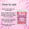 COLORSTOCK Bikini Wax Powder 10 Minutes Herbal Hair Removal Wax Easy to use at home, No chemicals - No Irritation, No Skin rashes for Women and Girls 100g Pack of (2) view 2