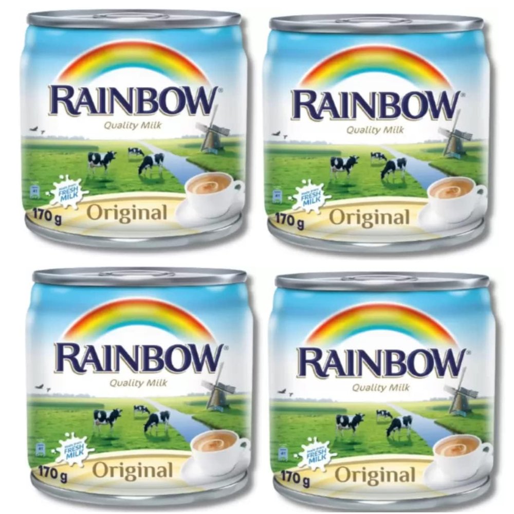 Rainbow Milk Original, Pack of 4, 170g Each