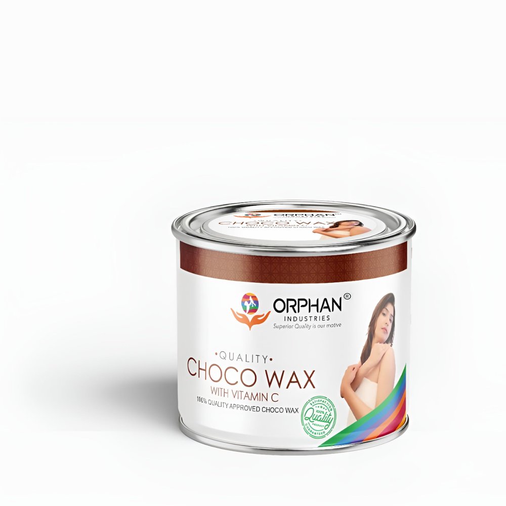 ORPHAN INDUSTRIES Choco Wax with Vitamin C Painless Wax For Removing Tan, Dead Skin From Legs, Arms, Underarms | Full Body Wax For Women, Pack of 1 (600g)