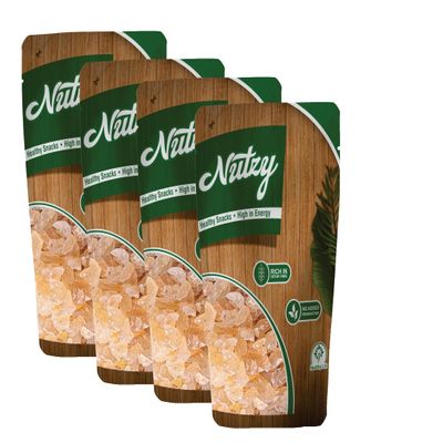Nutzy Gond Katira 800 Grams ( 4 X 200 Grams) | Tragacanth Gum Crystals | Kathila Gum | High Cooling Properties | 100% Natural | Badam Gond for Smoothies & Falooda Summer Drinks 800 Grams ( 4 X 200 Grams)