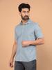 Crimsoune Club Men's Blue Vertical Stripes Shirt (M) view 2
