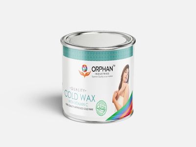 ORPHAN INDUSTRIES Cold Wax with Vitamin C Hair Removal (600 ml, Cold Wax with Vitamin C)