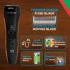 Groomiist Corded | Cordless Copper IPX6 Waterproof Electric Shaver for Men |Beard Trimmer with Body Grip Side, wooden Texture & LED Display (Body, Beard, Hair Clean Shaver) | 1 Year Manufacture Warranty) Length Setting : 1mm to 20mm(CS-24) view 2
